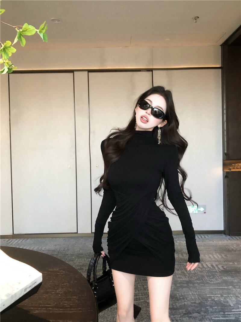 【dress】クロス切り替えワンピース　M28381