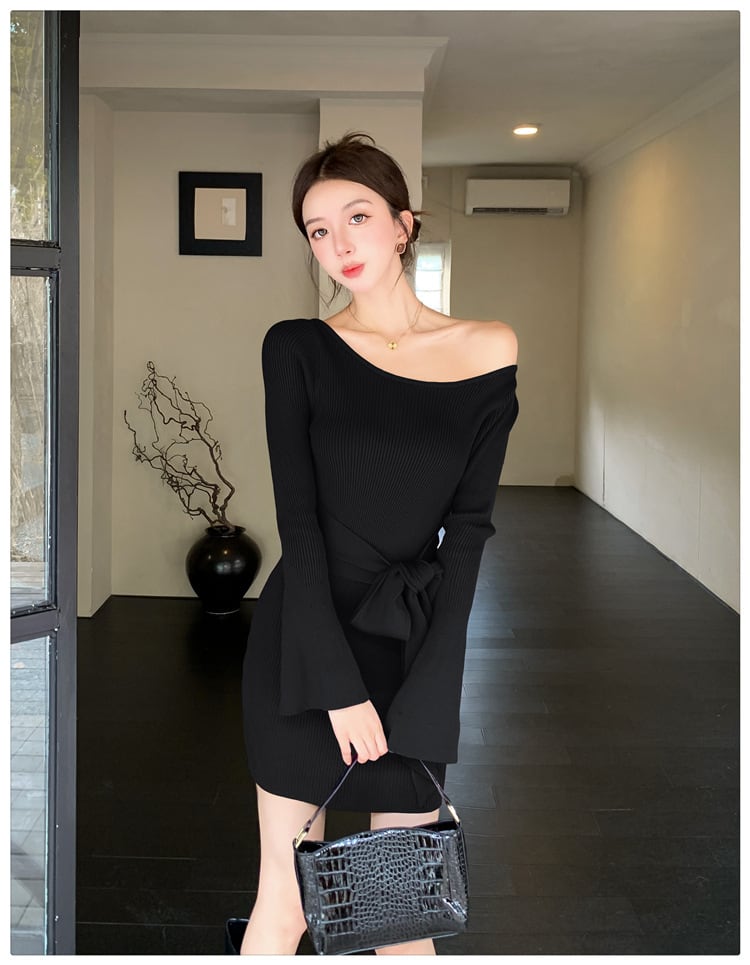 【dress】ニットワンピース　M26415