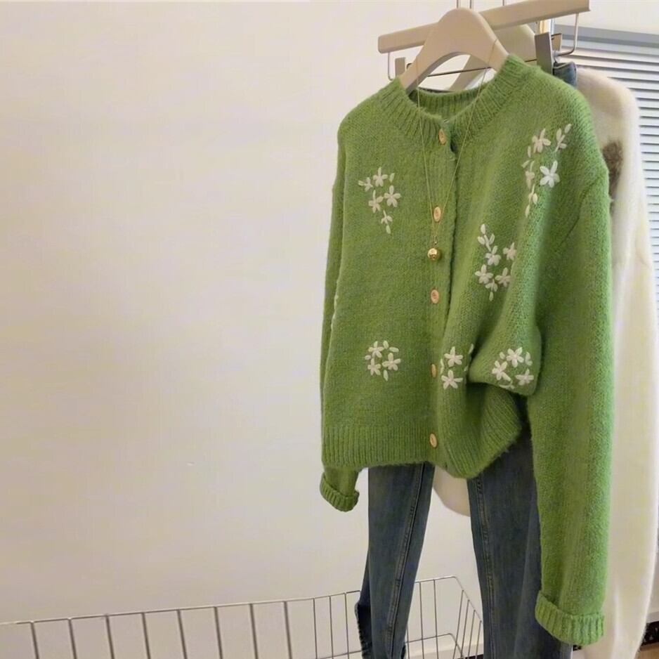 【outer】ニットカーデ　M29316