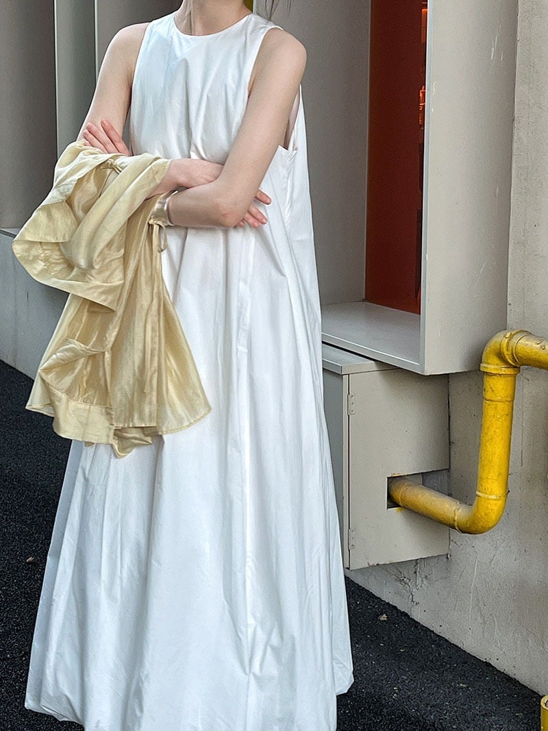 【dress】ノースリーブワンピース　M24313