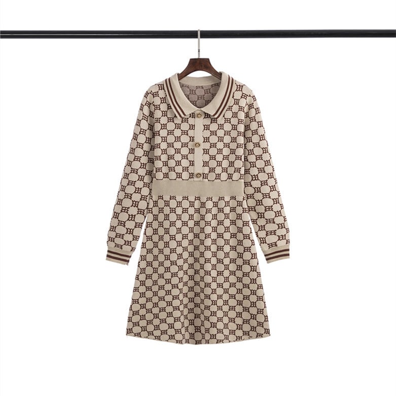 【dress】ニットワンピース　M25460