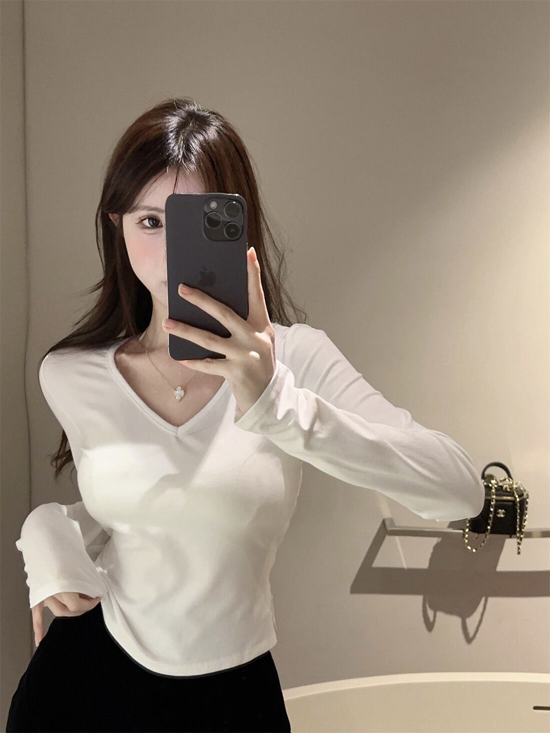 【tops】レース切り替えTシャツG20112