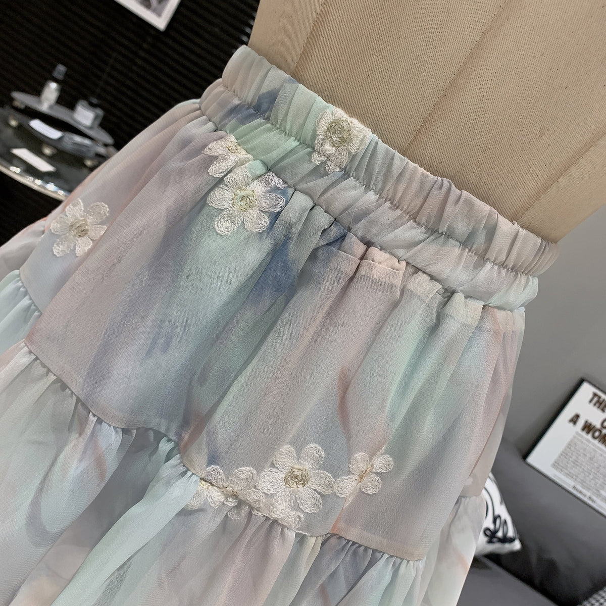 【set】ノースリーブトップス×ショートパンツセット　M24985