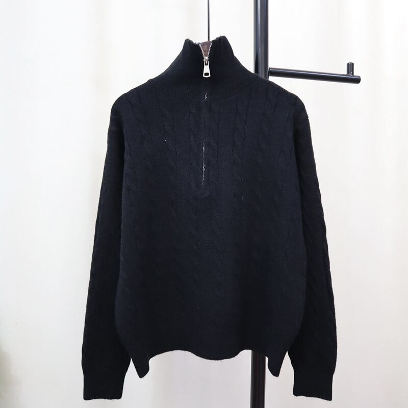 【tops】ファスナーニットセーター　M26849