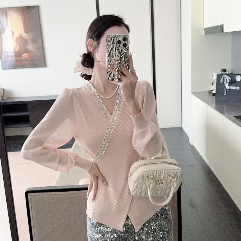 【tops】不規則 イレギュラードッキングトップス　M29387
