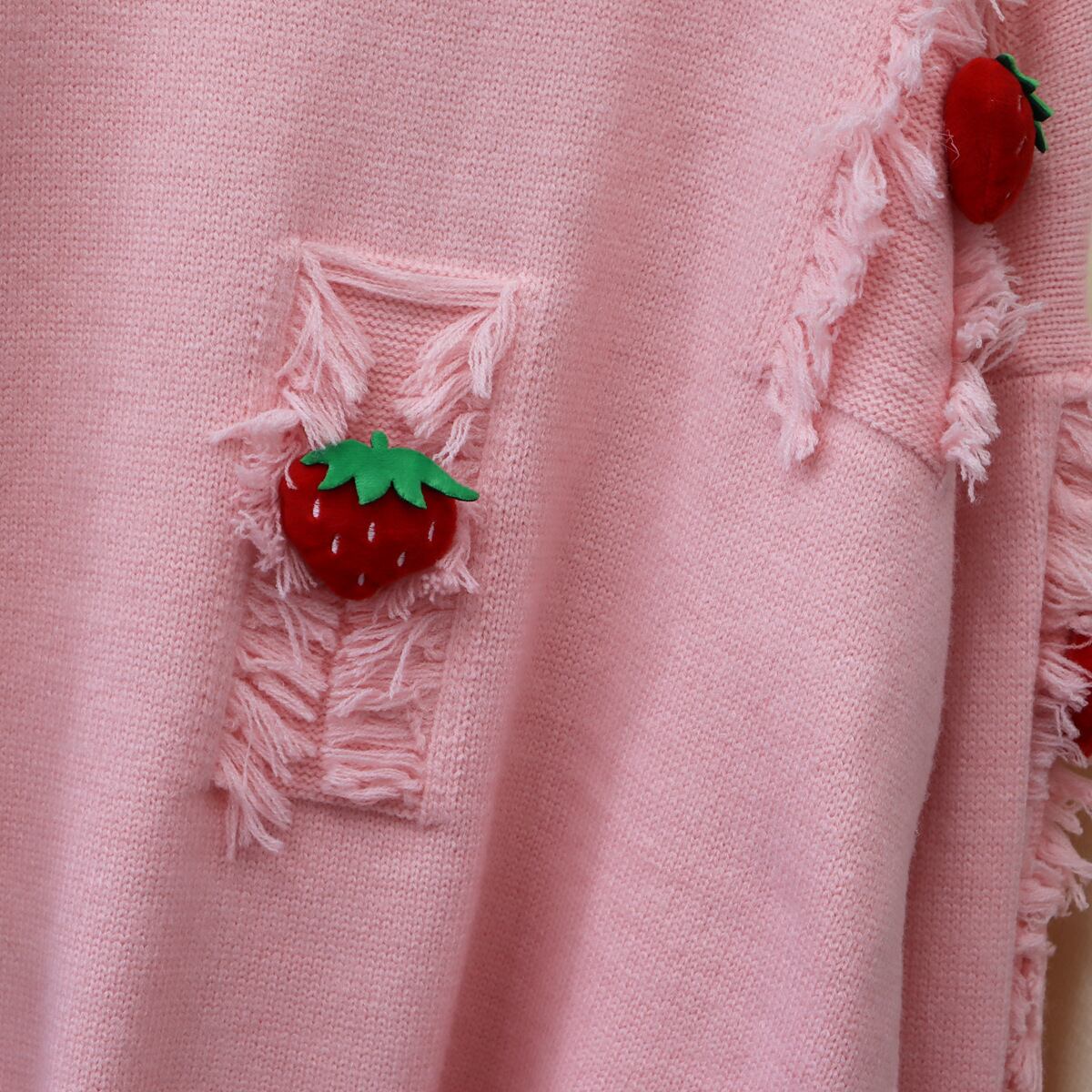 【tops】クルーネックニットセーター　M18922