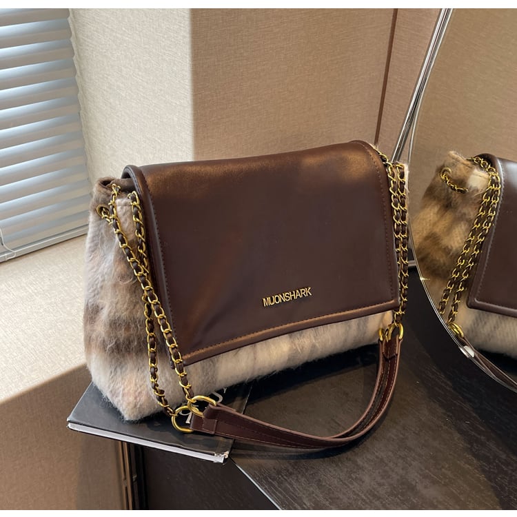 【小物】大容量ジッパーショルダーバッグG20148