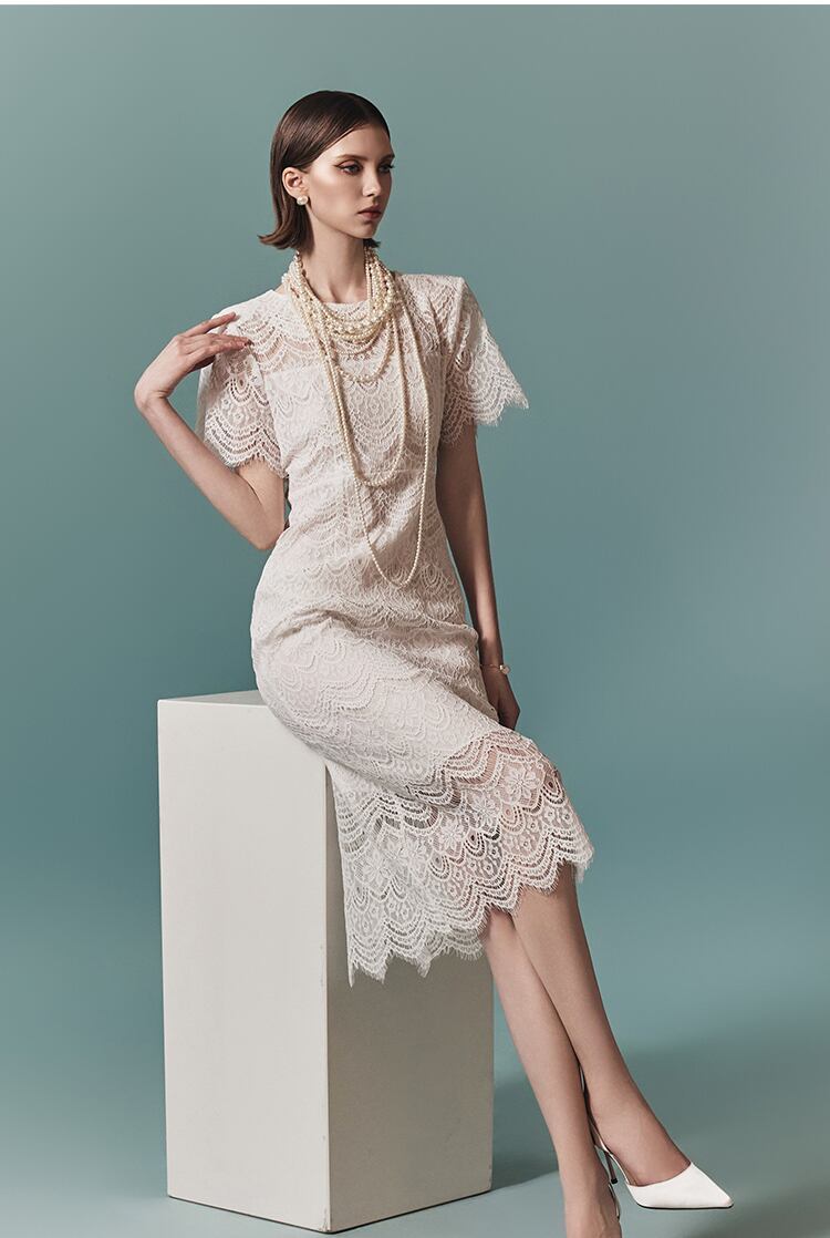 【dress】レースワンピース　M29537