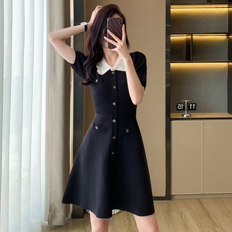 【dress】ニットワンピース　M25074