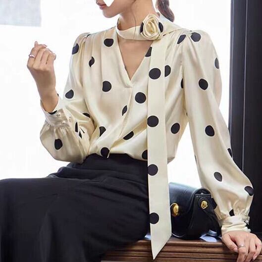【tops】OL、通勤ブラウス　M29617
