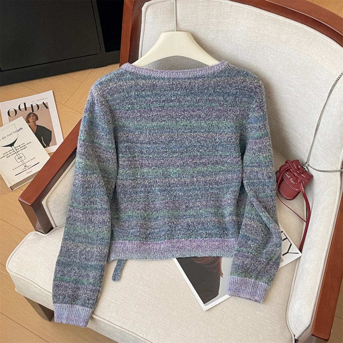 【outer】ニットカーデ　M29211