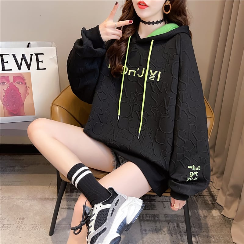 【tops】着回し力抜群!韓国系スウィートデザイン薄手パーカー G1620