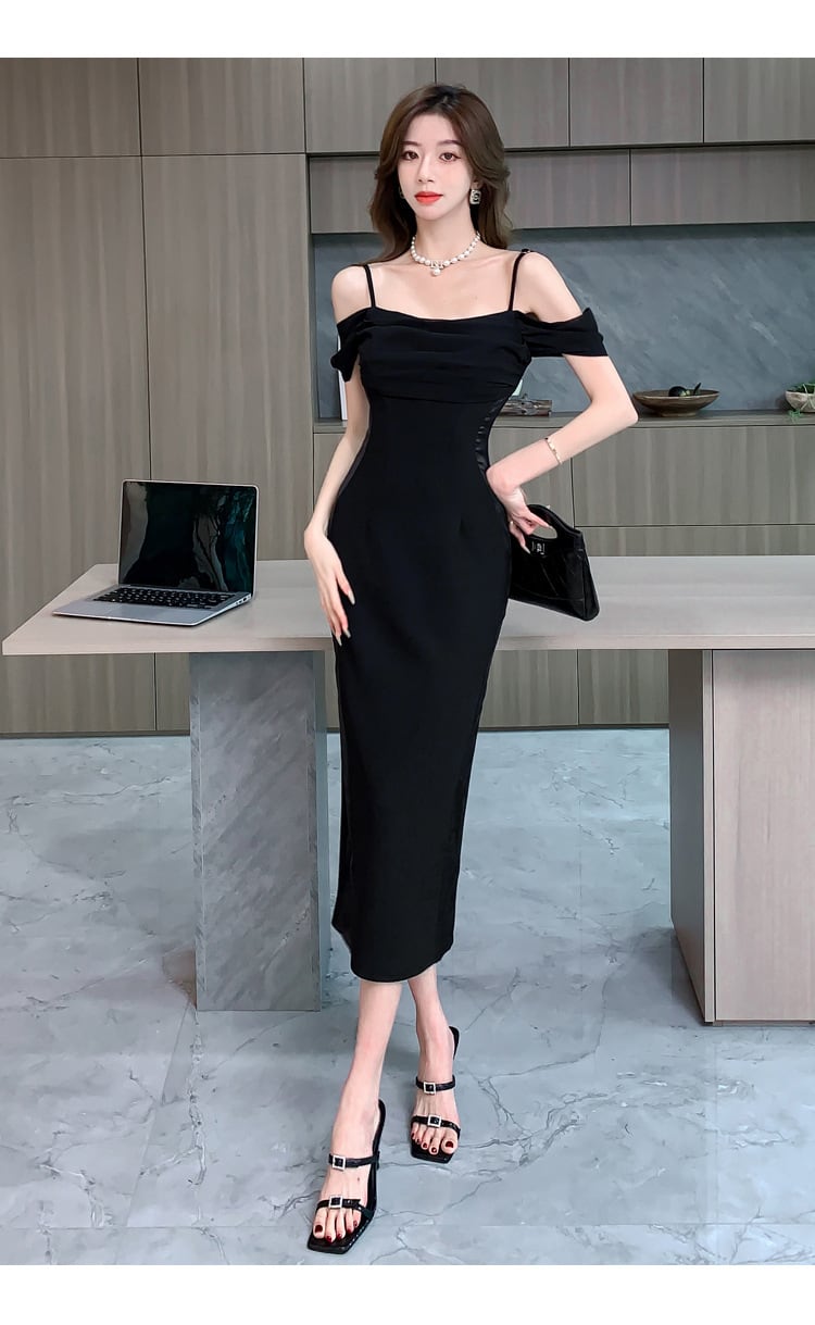 【dress】ギャザータイトキャミワンピース G21585