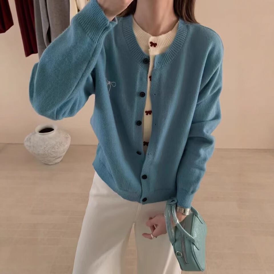 【outer】ニットカーデ　M29077