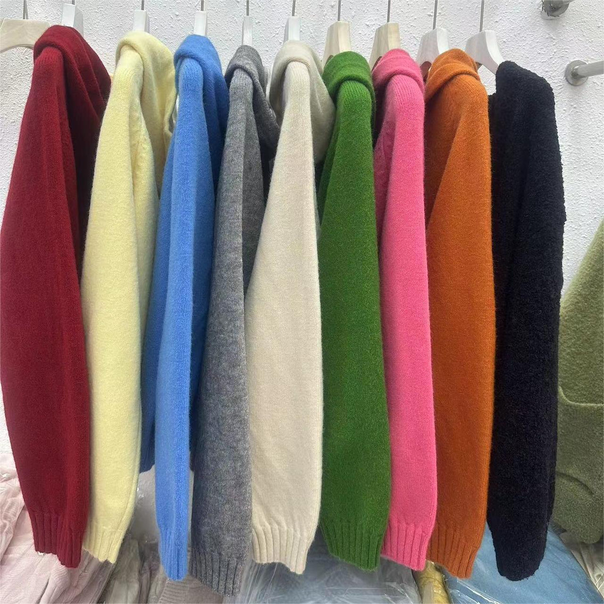 【outer】ファスナーニットカーデ　M27244