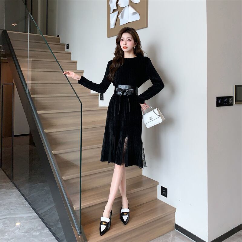 【dress】マーメイドワンピース　M19087
