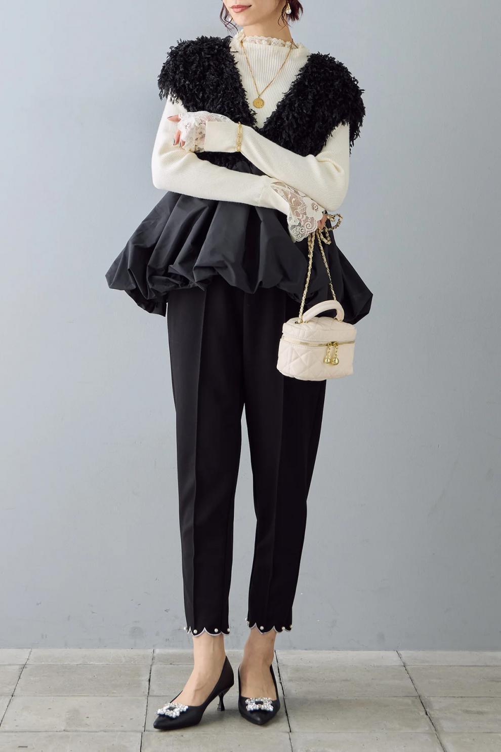 【tops】ドッキングVネックベスト　M28683
