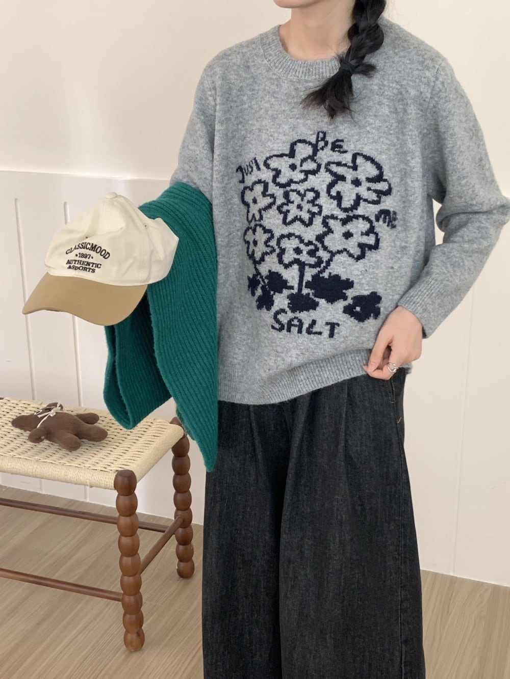 【tops】ニットセーター　M27204