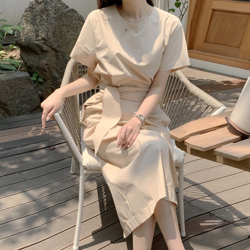 【dress】無地ワンピース　M24810
