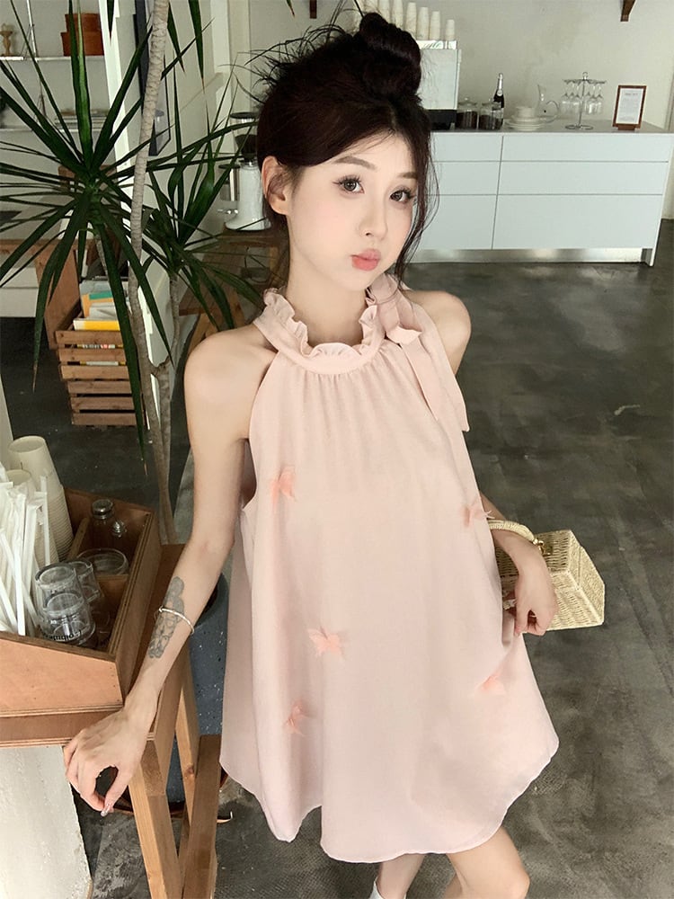 【dress】ホルターネックワンピース　M24824