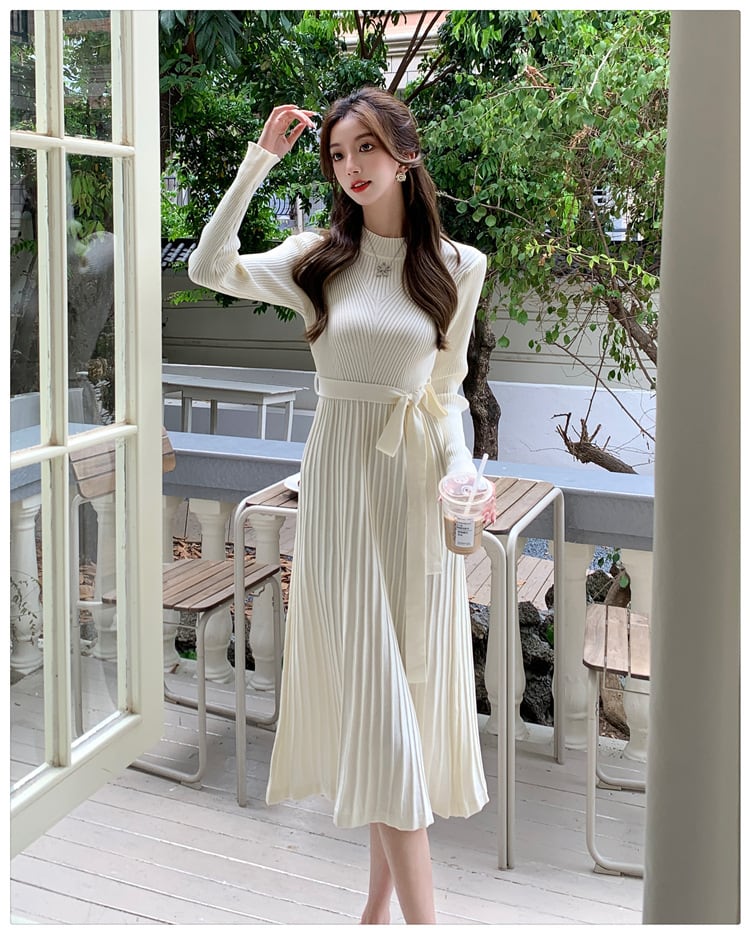 【dress】ニットワンピース　M25478