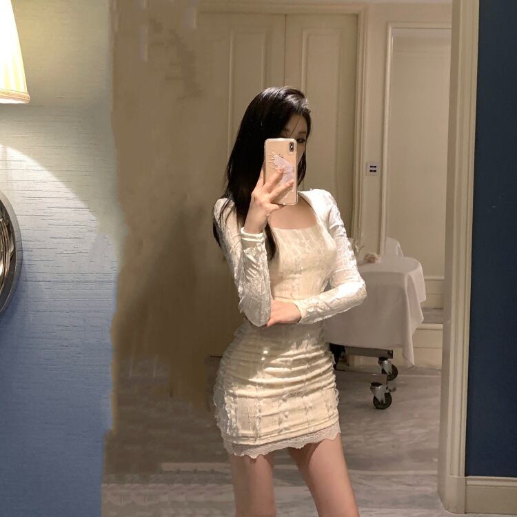 【dress】レースデートワンピース　M27483