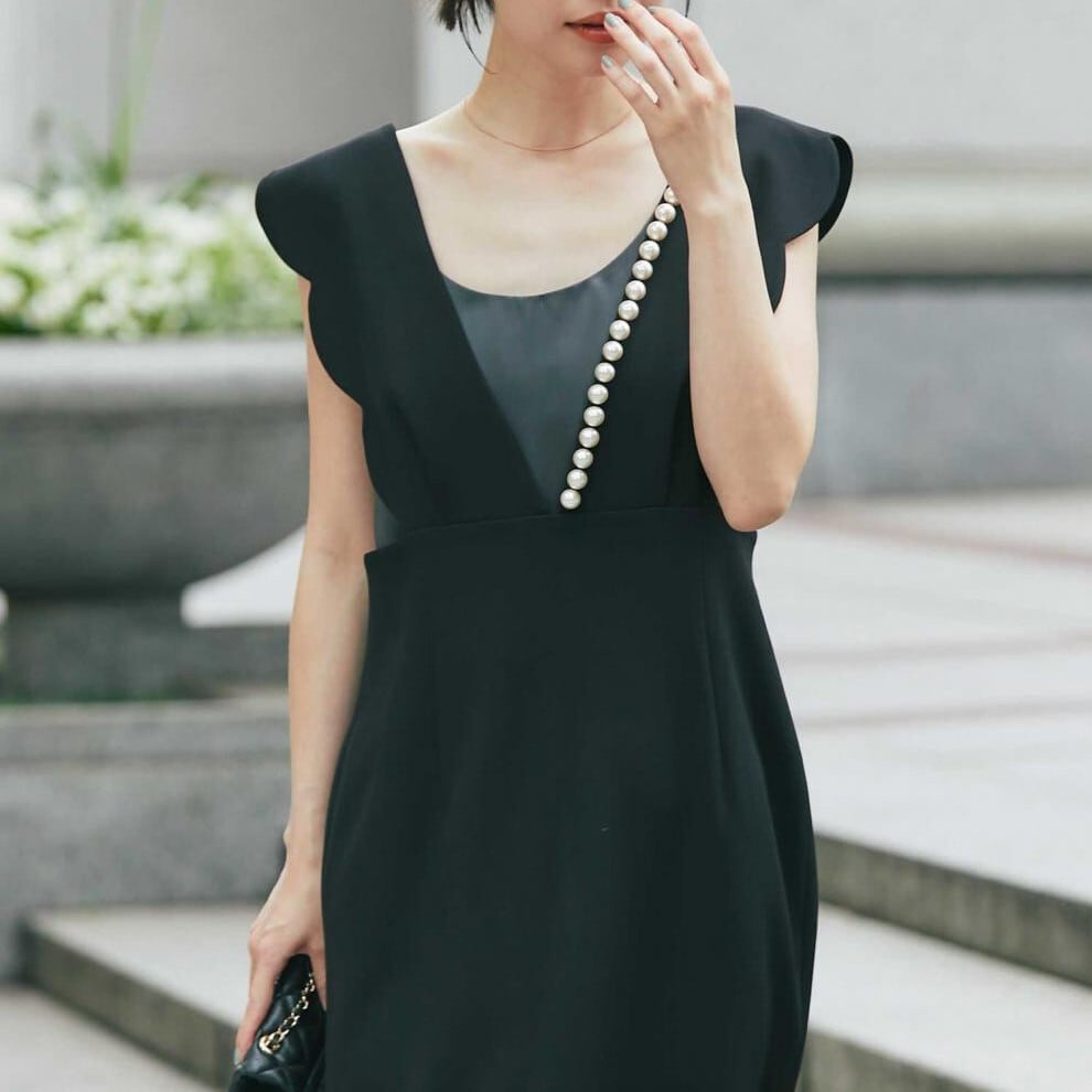 【dress】パールベストワンピース　M26117