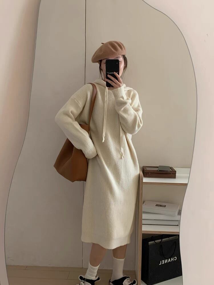【dress】フード付きワンピース　M19128