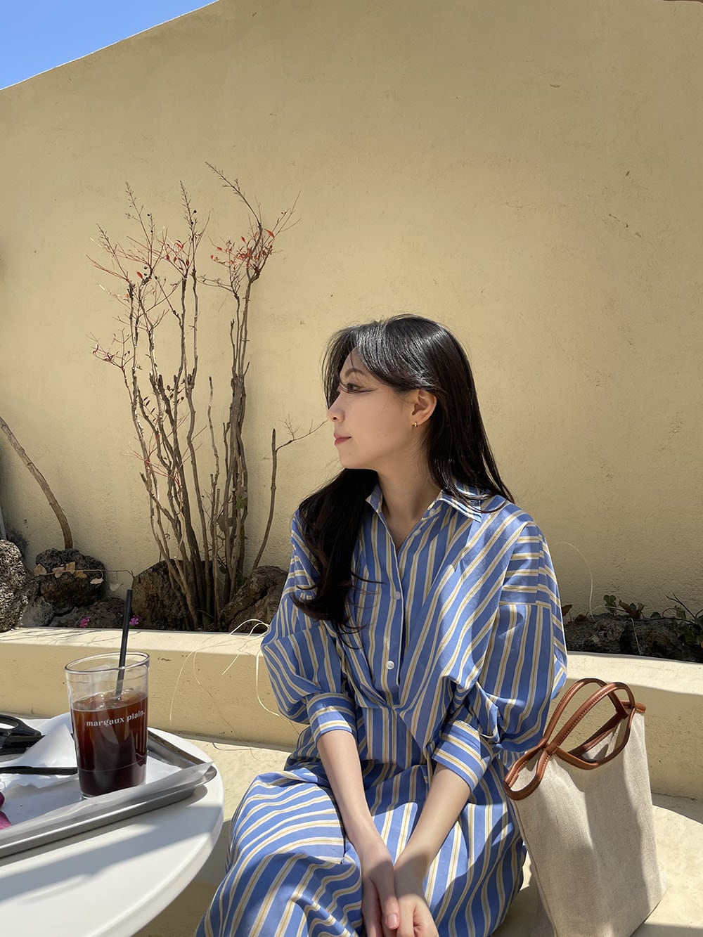 【dress】シャツワンピース　M24624
