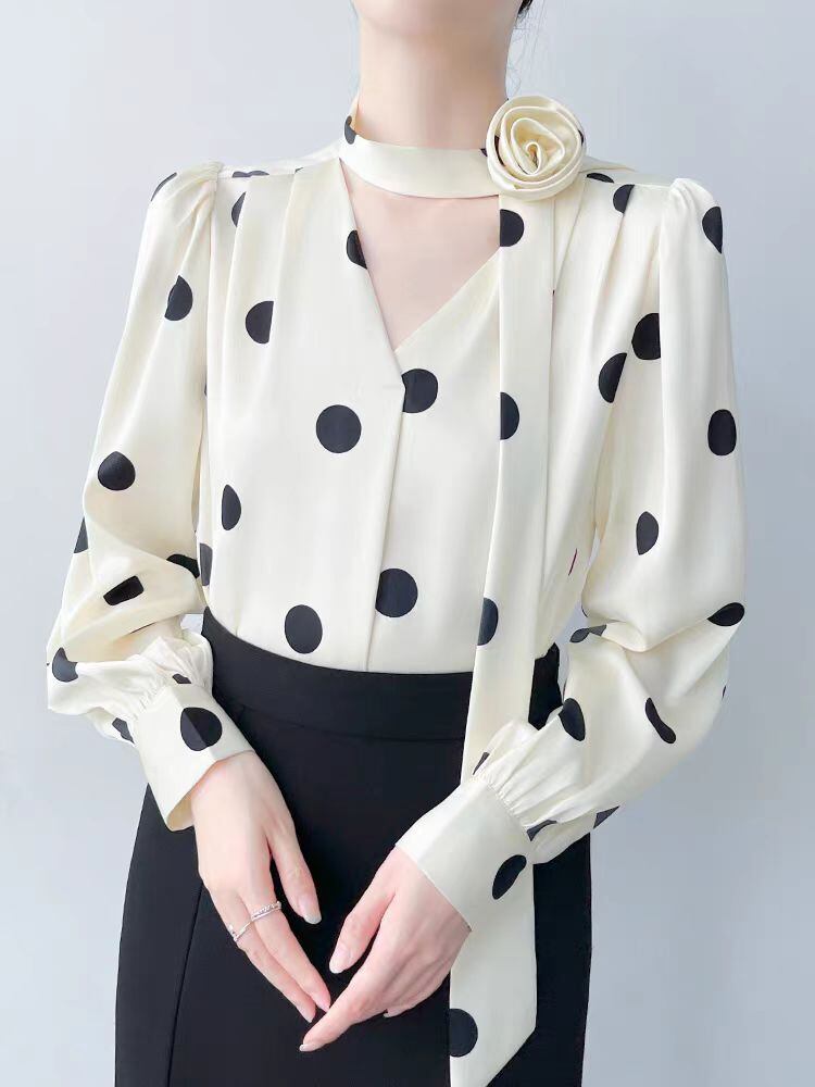 【tops】OL、通勤ブラウス　M29617