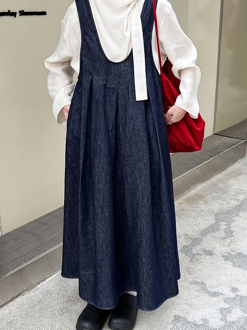 【dress】デニムワンピース　M29957