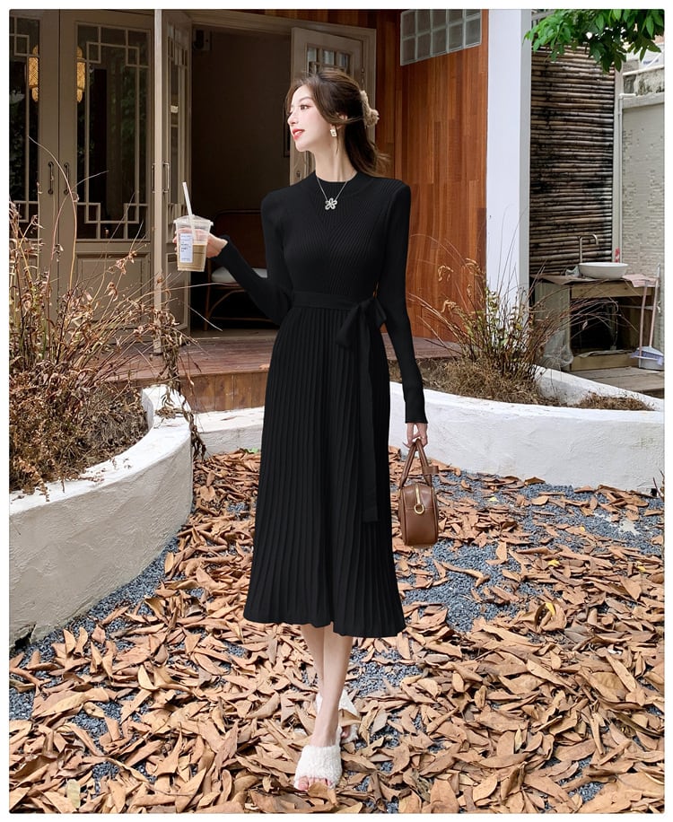 【dress】ニットワンピース　M25478