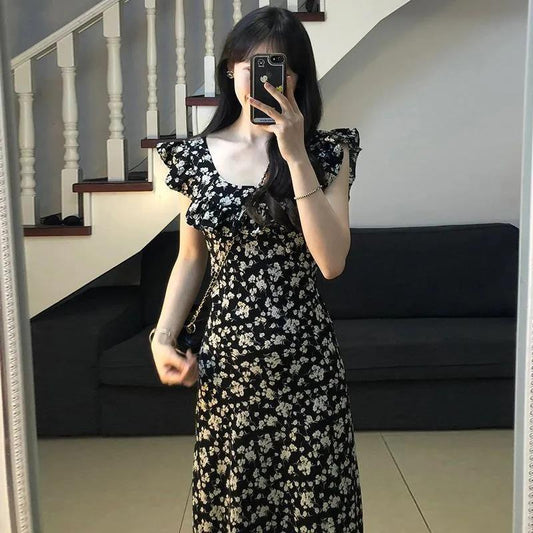 【dress】デート花柄ワンピース G21447