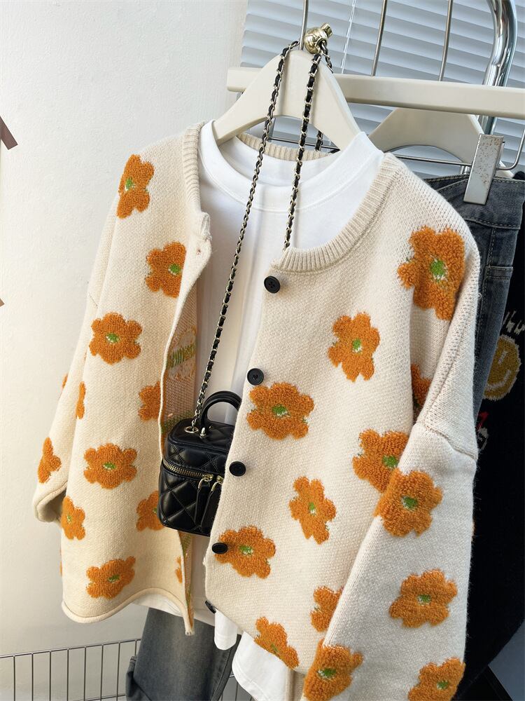 【outer】ニットカーデ　M17962