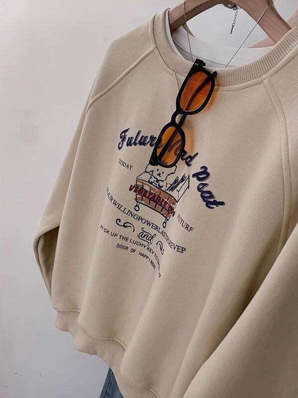 【tops】裹起毛プルオーバー　M28981