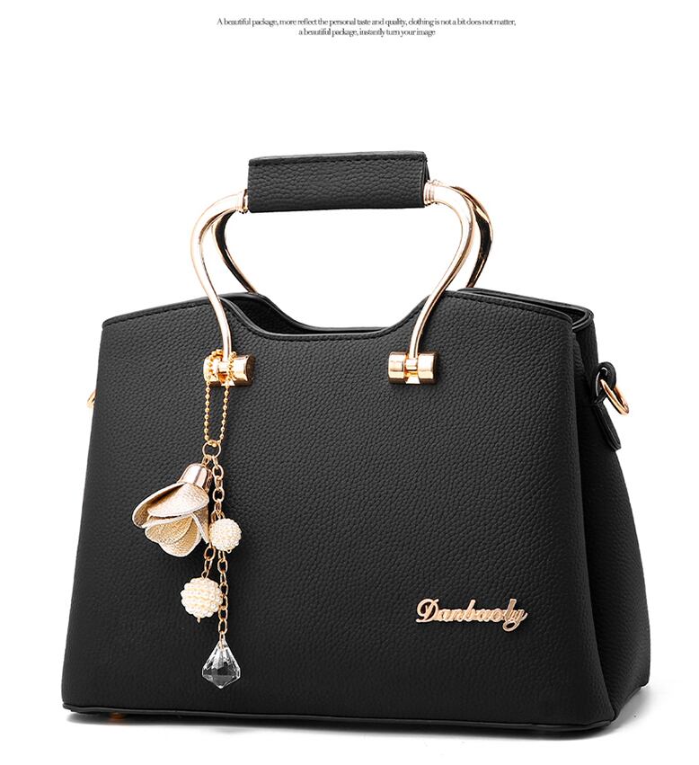 【小物】ファッション 韓国系シンプルPU無地斜め掛けハンドバッグ G1889