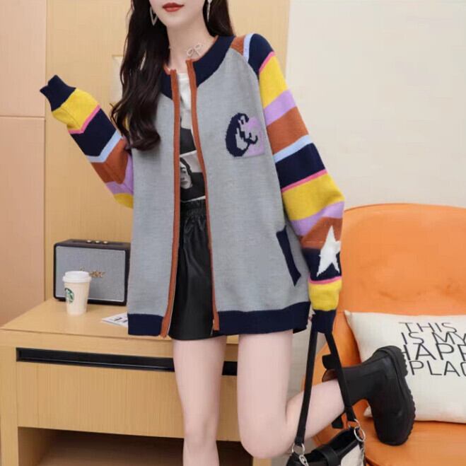 【outer】ドッキングニットアウター 　M29169
