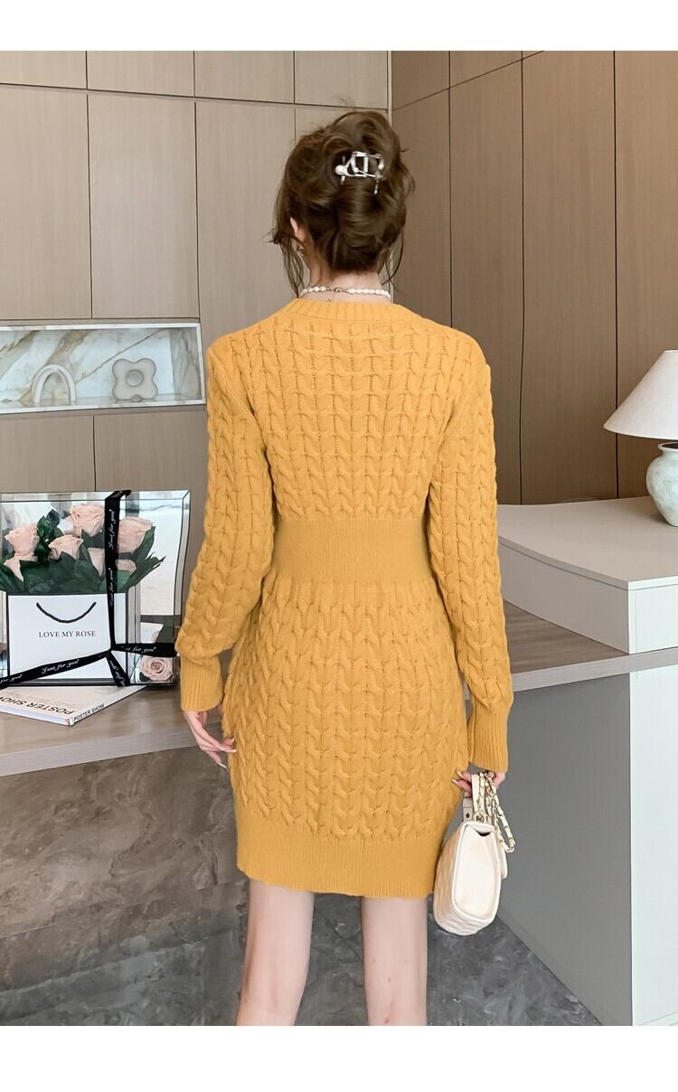 【dress】ニットワンピース　M18797