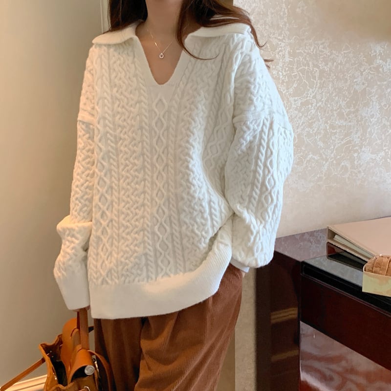 【tops】ニットセーター　M25989