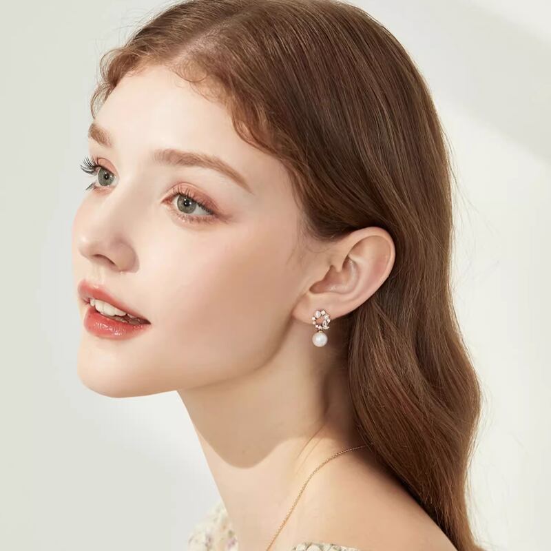 【小物】パールイヤリングピアス Q7534