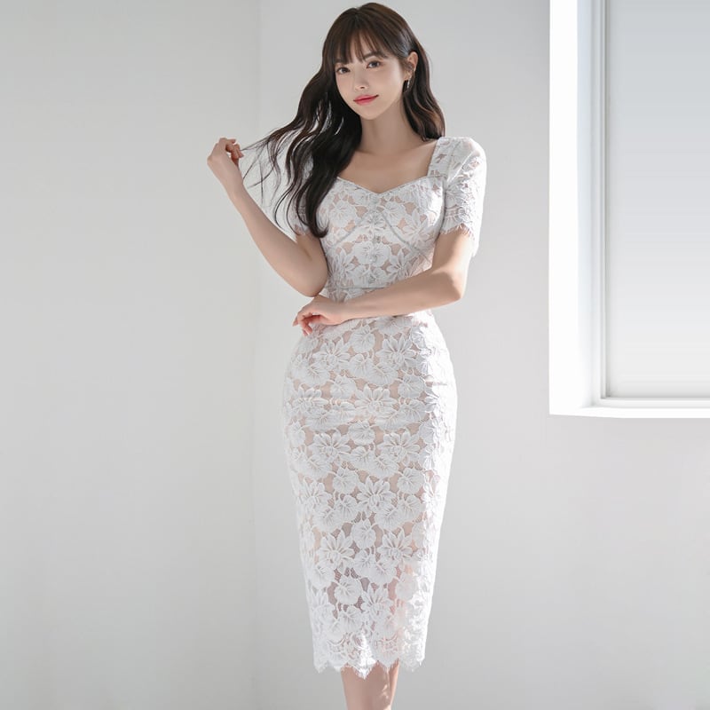 【dress】レースワンピース　M24322