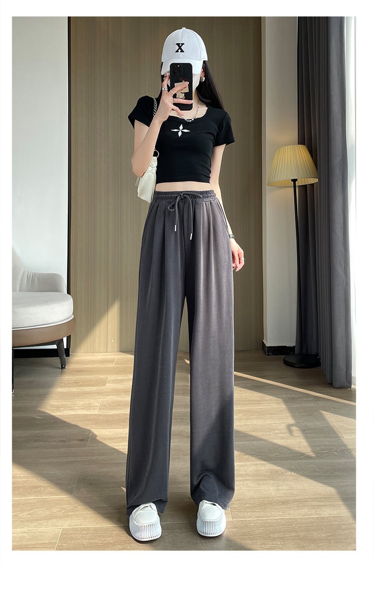 【bottoms】5色ガウチョパンツF7489