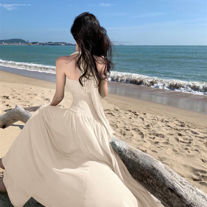 【dress】ホルターネックワンピース　M30103