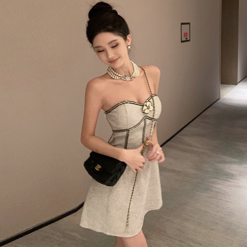 【dress】ベアトップワンピース　M24318