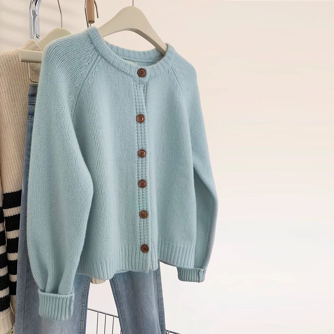 【outer】ニットカーデ　M29313