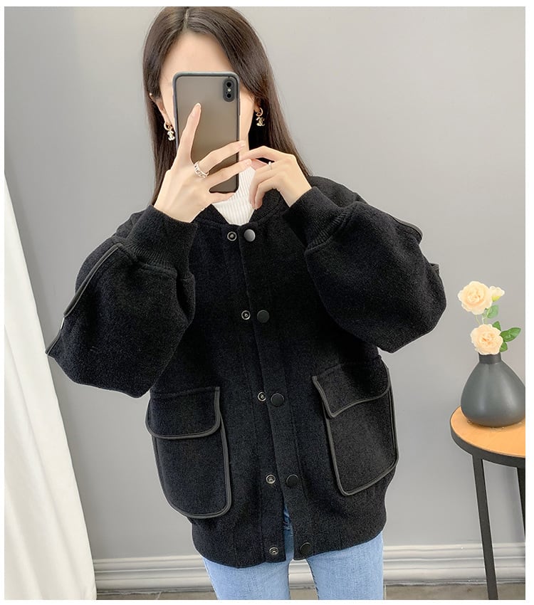 【outer】ニットアウター 　M27277
