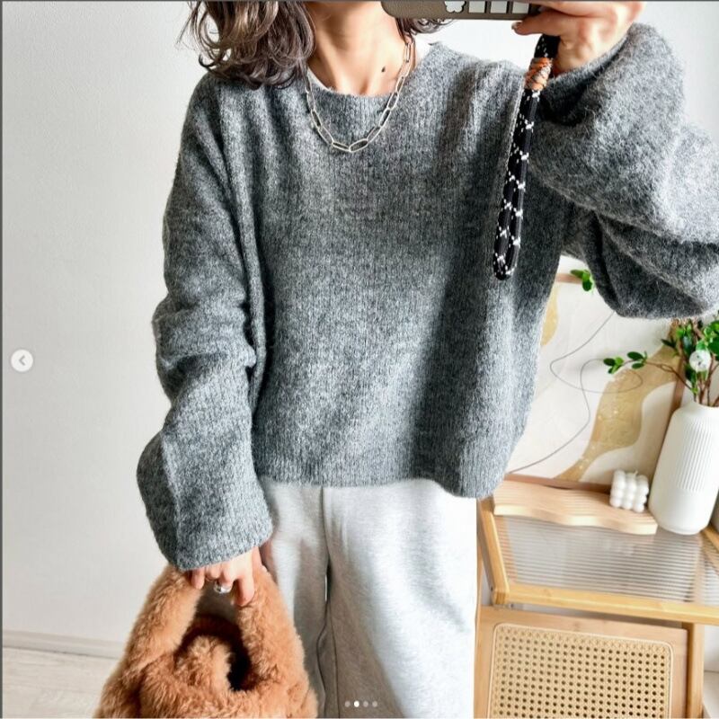 【tops】ニットセーター　M29069