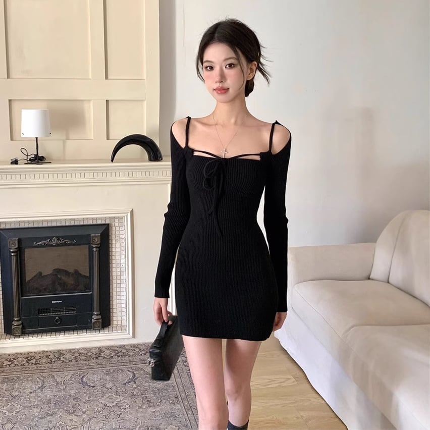 【dress】ニットワンピース　M28263