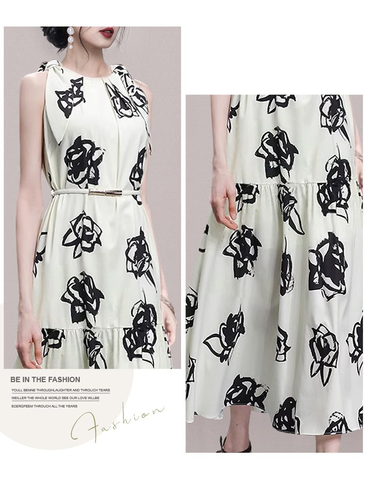 【dress】ノースリーブワンピース　M24357