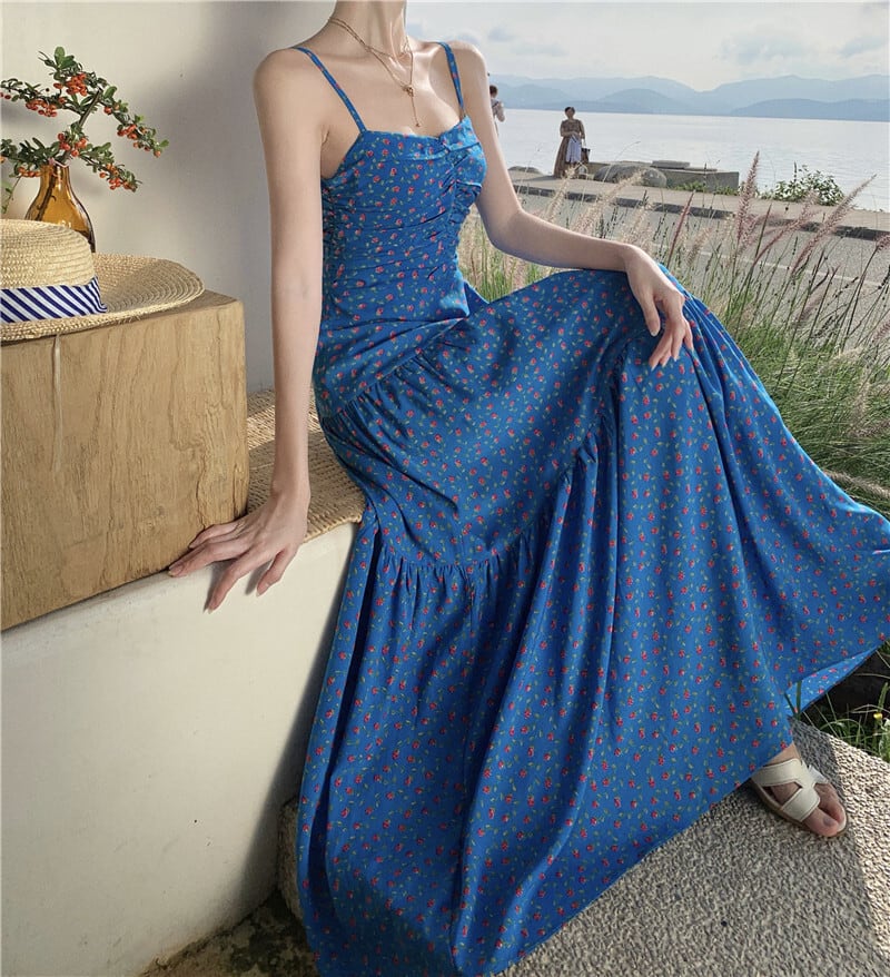 【dress】リボン付きキャミワンピース　M24924